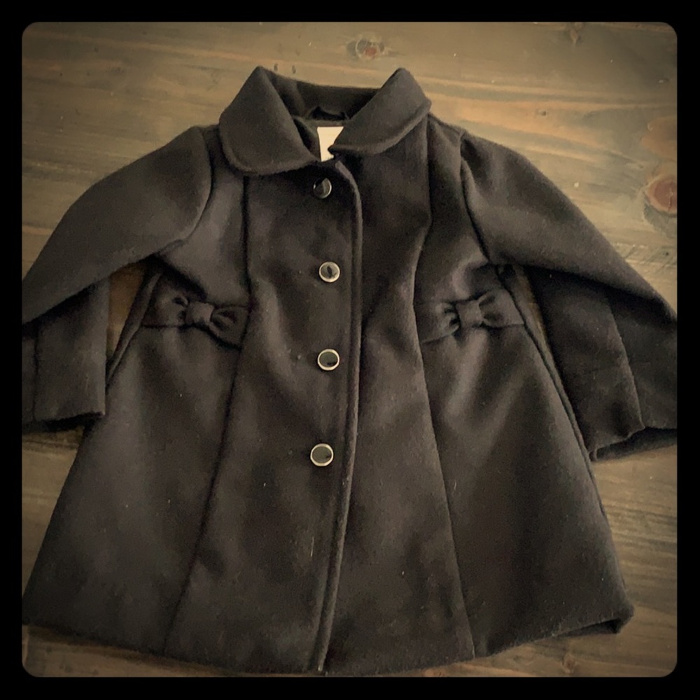 Toddler girl pea coat